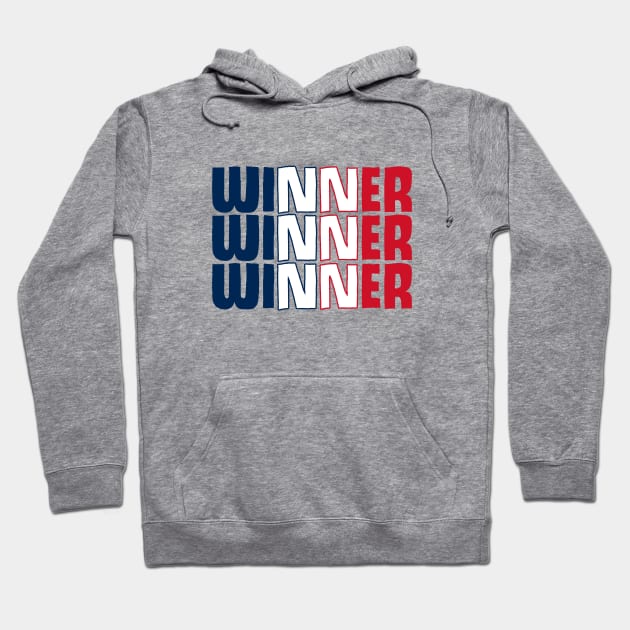 Team France Football Winner Hoodie by Takeda_Art